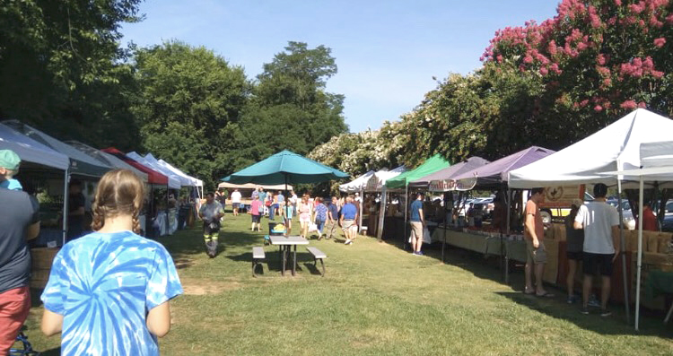 マディソンで開催される土曜日限定のファーマーズマーケット