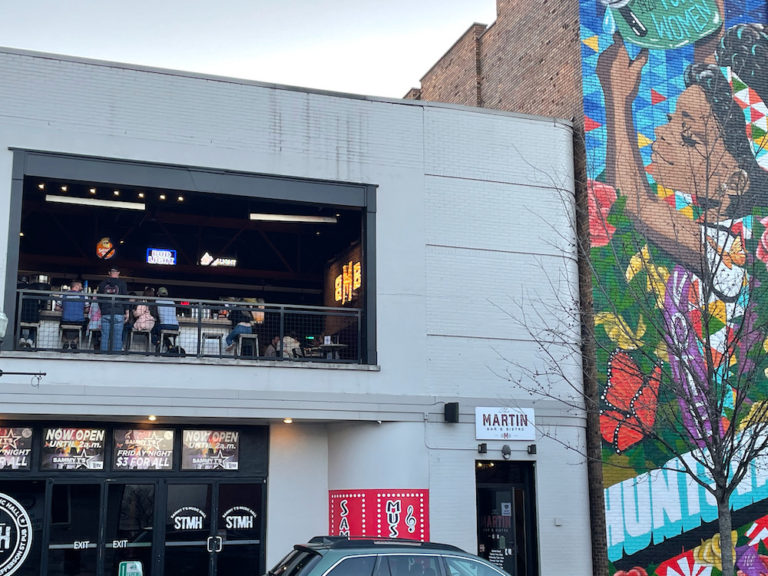 ハンツビルダウンタウンを散策