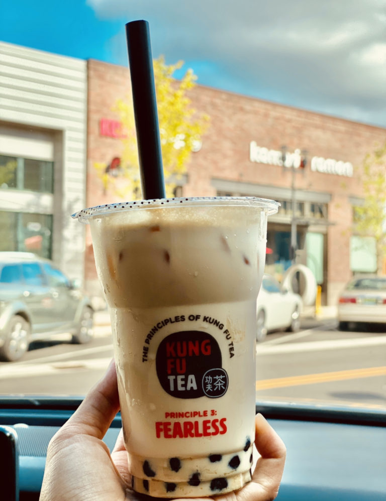 ハンツビルミッドシティにあるもちもちタピオカドリンク