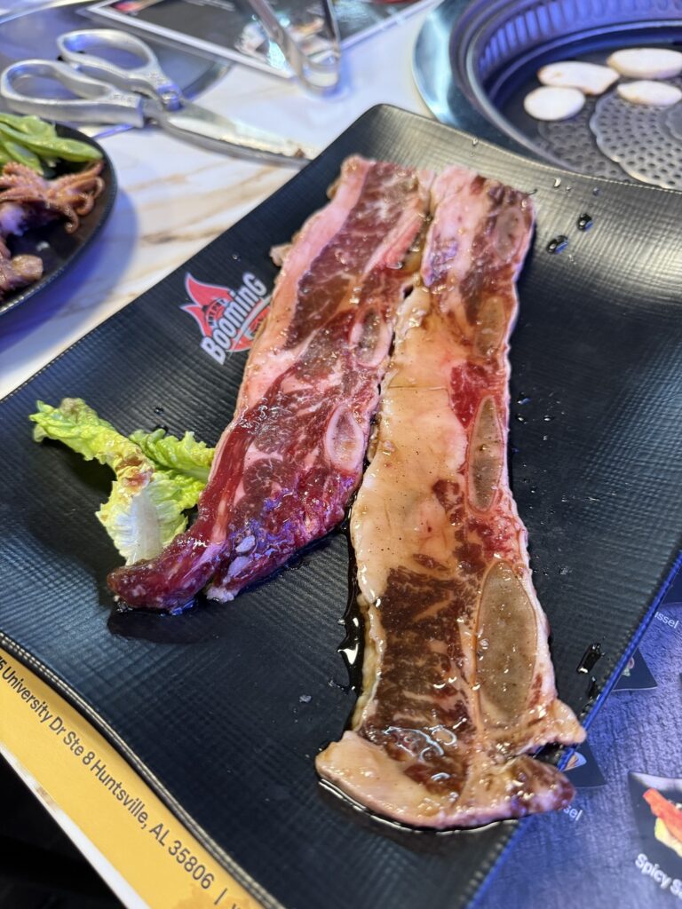 ハンツビルにある焼き肉とお鍋を楽しめるBooming Hot Pot & Grill