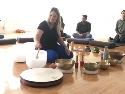 第12回 Nihongo-de-Columbus交流会2019年 5月 Sound Healing