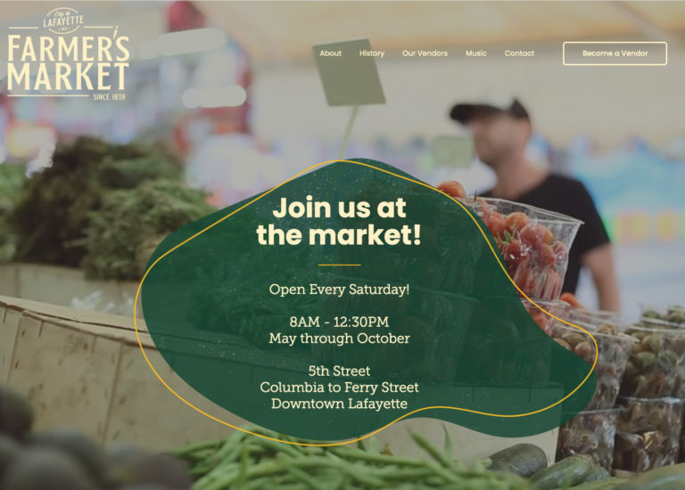 ラフィエット・ウェストラフィエットのファーマーズマーケット