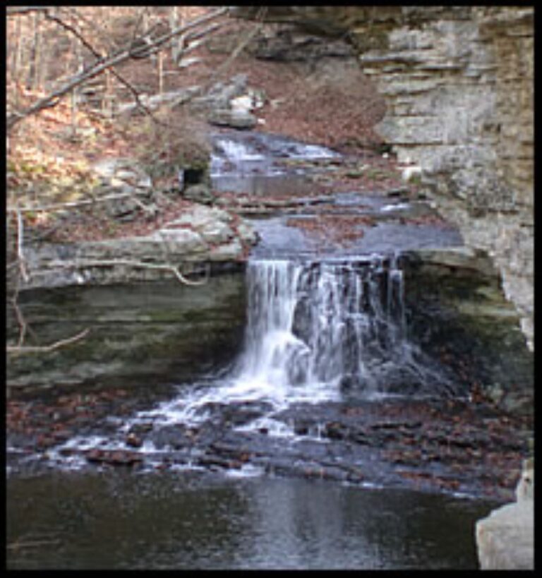 インディアナ州スペンサーにあるマコーミックス・クリーク州立公園