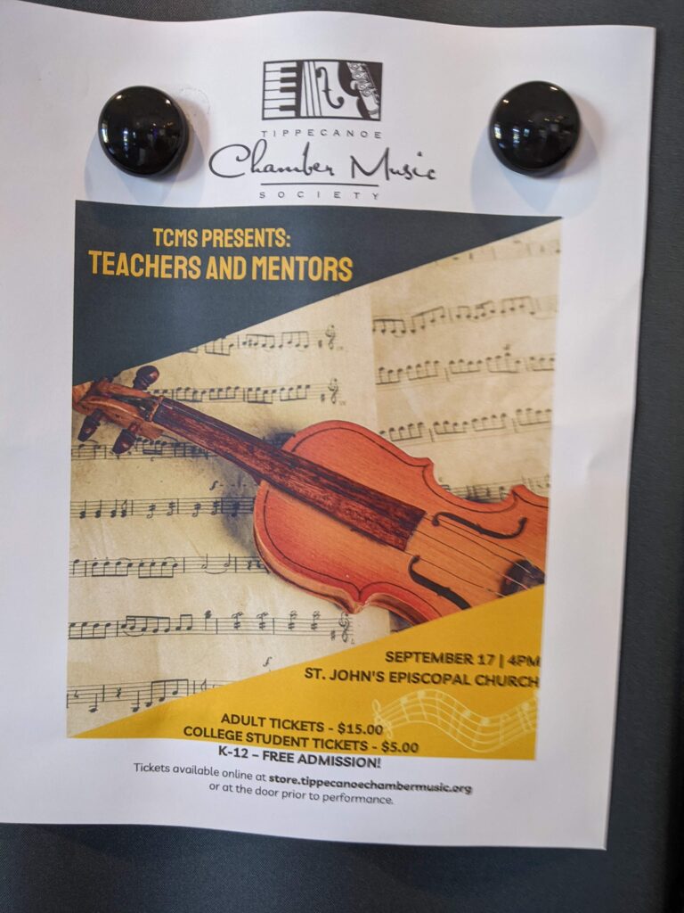 The Tippecanoe Chamber Music Society