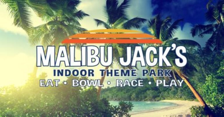 インディアナ州ラフィエットにある室内アミューズメントパーク マリブジャック