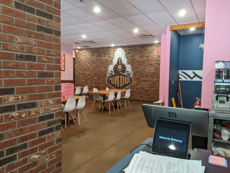 インディアナ州ウエストラフィエットのスイーツ店Baked By Brittaney