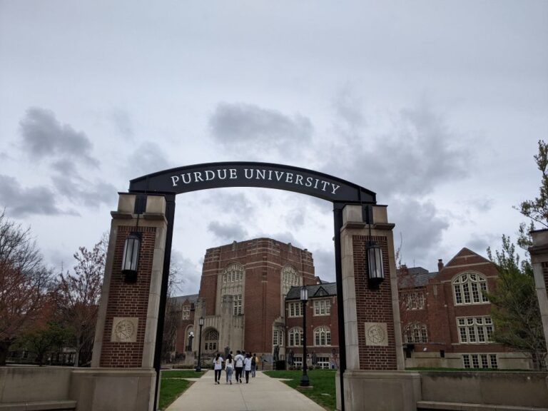 インディアナ州ウエストラフィエットにあるパデュー大学
