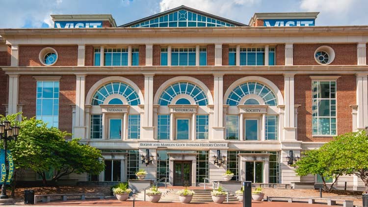ダウンタウンの歴史博物館「Indiana Historical Society」