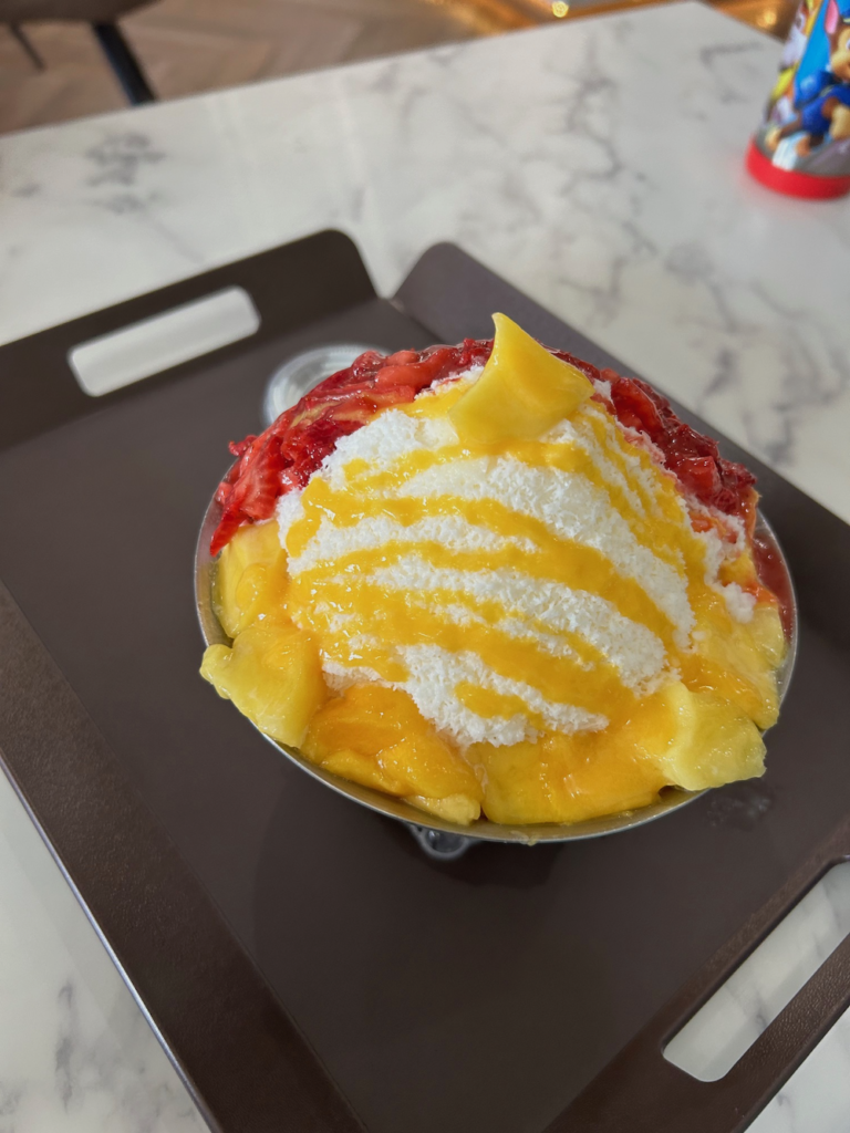 カンザス州オーバーランドパークの韓国ふわふわかき氷スイーツ