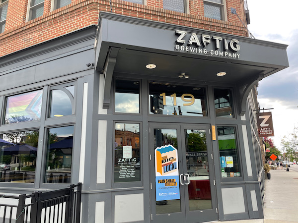 オハイオ州コロンバス・イタリアンヴィレッジのクラフトビールが楽しめるパブ『Zaftig Brew Pub』