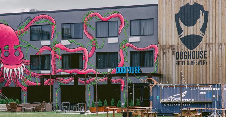 ビールが楽しめるホテル併設『BrewDog DogTap Columbus』