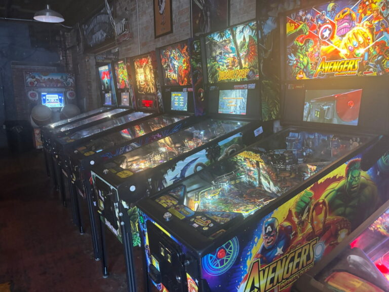 『Old North Arcade』ゲームを楽しめるバー