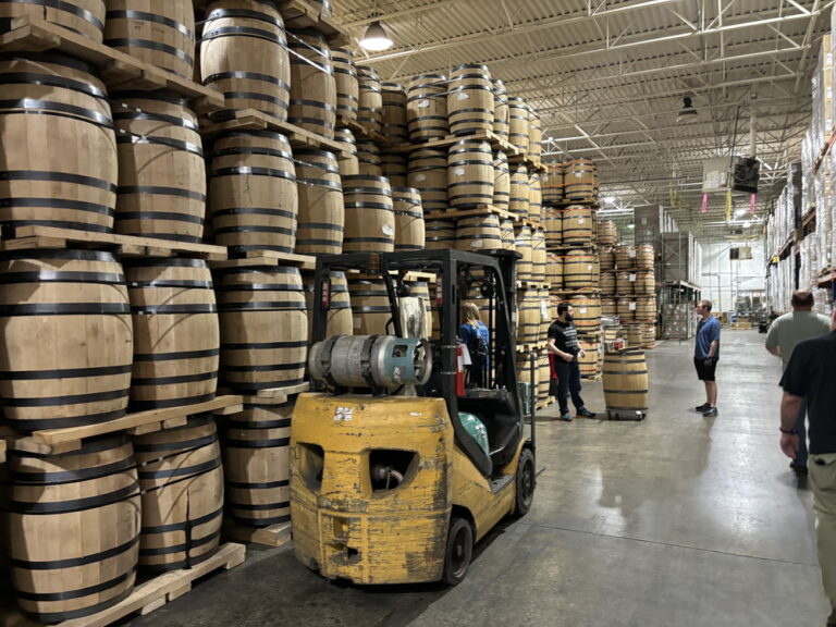 『Watershed Distillery』の工場ツアー