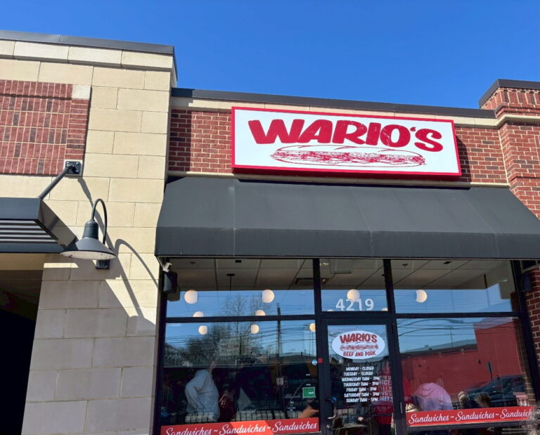 オハイオ州コロンバス・クリントンビルのボリュームにびっくりなデリ、サンドイッチ『Wario’s Beef and Pork』